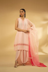 Fozia Khalid - Pastel Reverie - Silk - 2 Piece