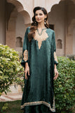 Natasha Kamal - PANNA - green - Two Tonal Silk & Net - 3 Piece