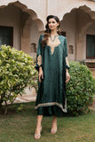 Natasha Kamal - PANNA - green - Two Tonal Silk & Net - 3 Piece