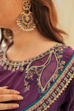 Omal by Komal - Zayna - Purple - Munar Line & Maysuri - 3 Piece