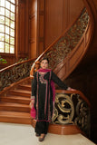 Omal by Komal - Taaj - Black - Lawn & Chiffon - 3 Piece