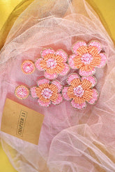 CHAPTER 13 - Peony Earrings - Pink - 18987