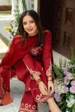 Omal by Komal - Afreen - Maroon - 3 Piece