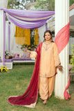 Omal by Komal - Jahan - Light peach - 3 Piece