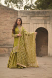 Wabi Sabi By Zehra - Jhoomer - Green - 3 Piece - Studio by TCS