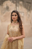 Wabi Sabi By Zehra - Jhanjar - Beige - Embossed Embroidery - 2 Piece - Studio by TCS