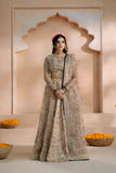 Fozia Khalid - Rasam - Organza - Beige - 3 Piece