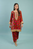 Gul E Noor- Blouche Vol 1 - Red - Acrylic - 2 Piece