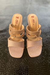 Milli Shoes - Radiant Knot - Rose Gold - Heels