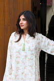 Nazia and Parisa - Rose - white - Lawn - 2 Piece