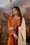 Natasha Kamal - Russet - orange - Silk Karandi - 3 Piece - Studio by TCS