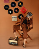 Ombrella - Bronze Boss Brown winter jersey Co-Ord Set For Women - 2 Piece