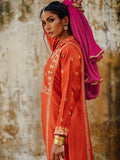 Sanam Chaudhri SEEMIN Orange 2 Piece