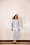 Shehrnaz - Minsa - SHKK-1502 - Light Blue - Doriya cotton - 2 Piece