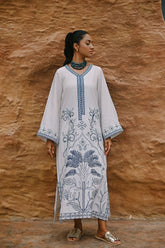 Gul E Noor - Palm Breeze - Off White - Bamberg Cotton - 2 Piece