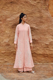 Gul E Noor - Dusty Coral - Peach - Bamberg Cotton - 2 Piece