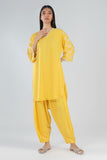 Sana Safinaz - SS23BSE217F - Linen - Yellow