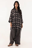 Sana Safinaz - SS25BSP339P2T - Black - Linen - 2 Piece
