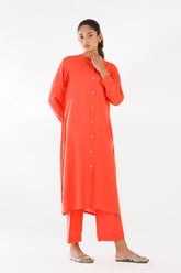 Sana Safinaz - Dyed Linen Suit For Women - 2 Piece