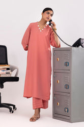 Sana Safinaz - Linen Suit For Women - 2 Piece