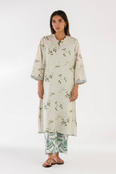 Sana Safinaz - Printed Textured Suit For Women - 2 Piece