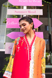Sana Safinaz - Printed Dobby Suit For Women - 2 Piece