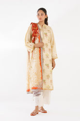 Sana Safinaz - Printed Lawn Suit For Women - 2 Piece