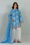 Sana Safinaz - Printed Lawn Suit For Women - 2 Piece
