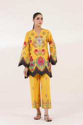 Sana Safinaz - Printed Lawn Suit For Women - 2 Piece