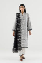 Sana Safinaz - Embroidered Lawn Suit For Women - 2 Piece