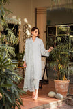 Natasha Kamal - Powder Blue Georgette Chiffon Shirt and Viscose Silk Pants with Mukesh Chiffon Dupatta - 3 Pieces - Studio by TCS