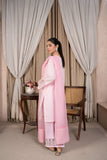 Reema Ahsan - Sahira - Cotton & Organza - Light pink - 3 Piece