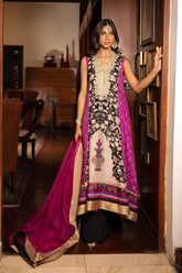 Shehrnaz - SHK-1236 - Sana - Beige - Medium Silk - 3 Piece - Studio by TCS