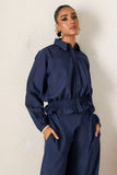 Minutiae - Sapphire Co-Ord - Irish Linen - Dark Blue - 2 Piece