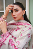 Reema Ahsan - Serena - Kora Cotton & Lawn with Organza - Off-White - 3 Piece