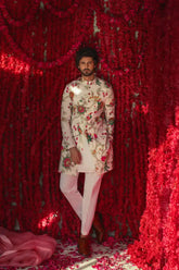 Deepak & Fahad - SHAHRYAAR - Off White - - 3 Piece