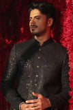 Deepak & Fahad - SHAHZOR - Black - - 3 Piece