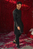 Deepak & Fahad - SHAHZOR - Black - - 3 Piece