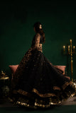 Maria Osama Khan - Sham-e-Jashan - Black - ORGANZA & Grip silk - 3 Piece