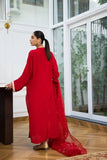 Shehrnaz - SHK-1082 - 3 Piece - Red - Studio by TCS