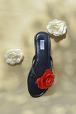 Basic by Chapter 13 - Valentino Rose - Black - 19103 - Hawai Chappals