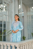 Reema Ahsan - Sibel - Lawn & Chiffon - Ice blue - 3 Piece