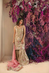 Shehrnaz - SHK-1021 - Gold - 3 Piece - Studio by TCS