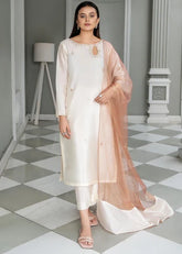 Laleen Tara Suit Ivory 3 Piece