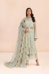 Musferah Saad - Aqua Treasure - Aqua - 3 Piece