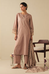 Cross Stitch - Lawn Mauve Whisper Suit For Women - Purple - 2 Piece