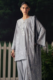 Cross Stitch SELENE GLOW Unstitched Grey 3 Piece