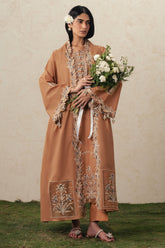 Cross Stitch AMBER DUNE Unstitched Orange 3 Piece