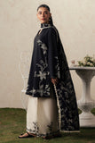 Cross Stitch EBONY LACE Unstitched Black 3 Piece