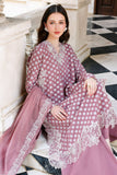 Cross Stitch - ASH ROSE Cotton Unstitch Suit For Women - 3 Piece